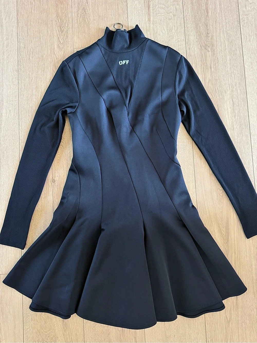 Off-White Black Mini Dress